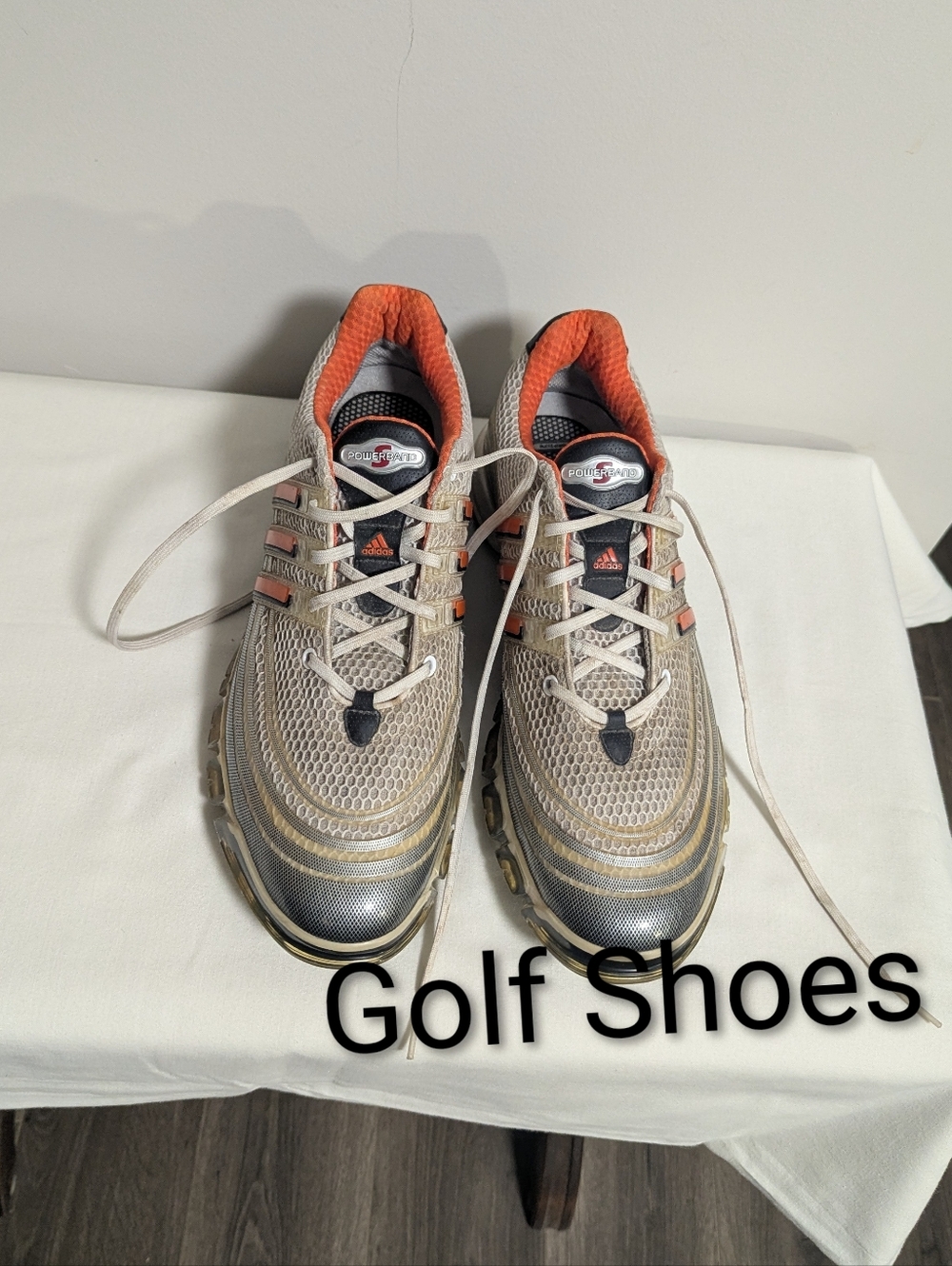 ADIDAS POWERBAND CHASSIS GOLF SHOES Size 11.